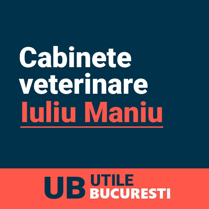cabinete veterinare iuliu maniu