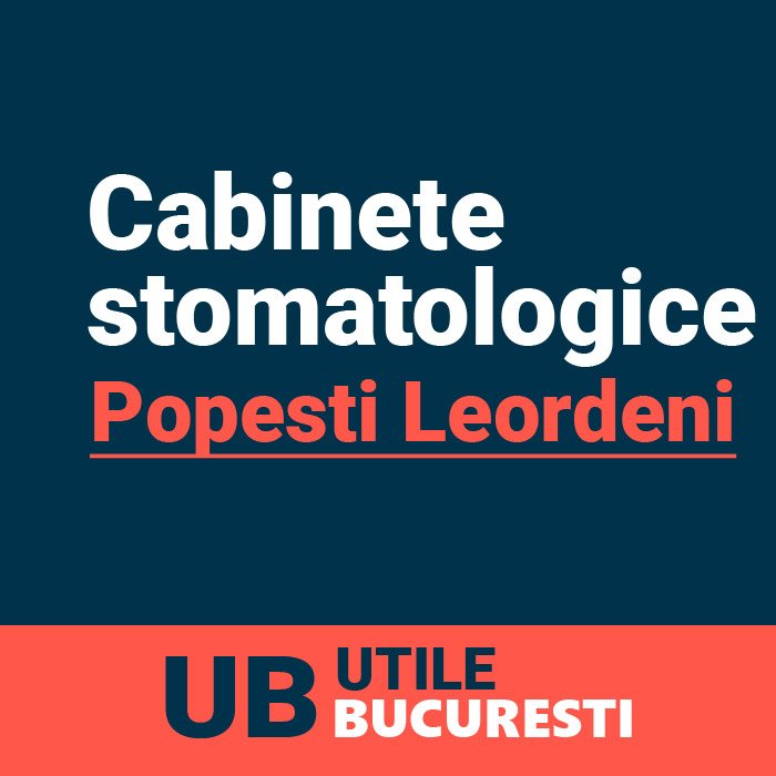 cabinet stomatologie Popesti Leordeni